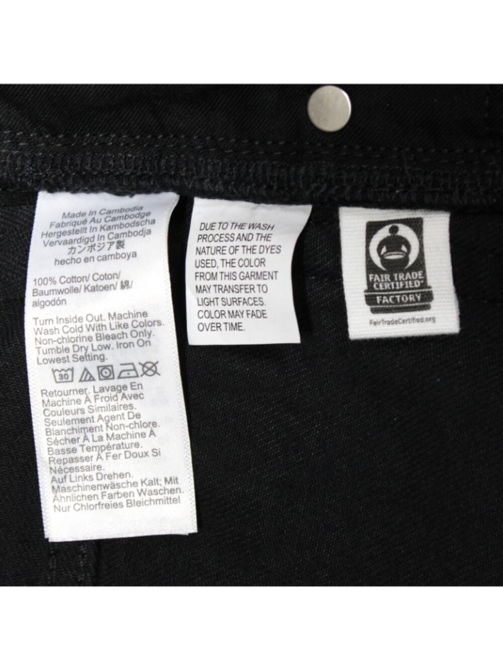 Madewell The Balloon Jean Barrel Leg High Rise in Black Frost Size 28 X 29.5 NWT - Picture 7 of 7